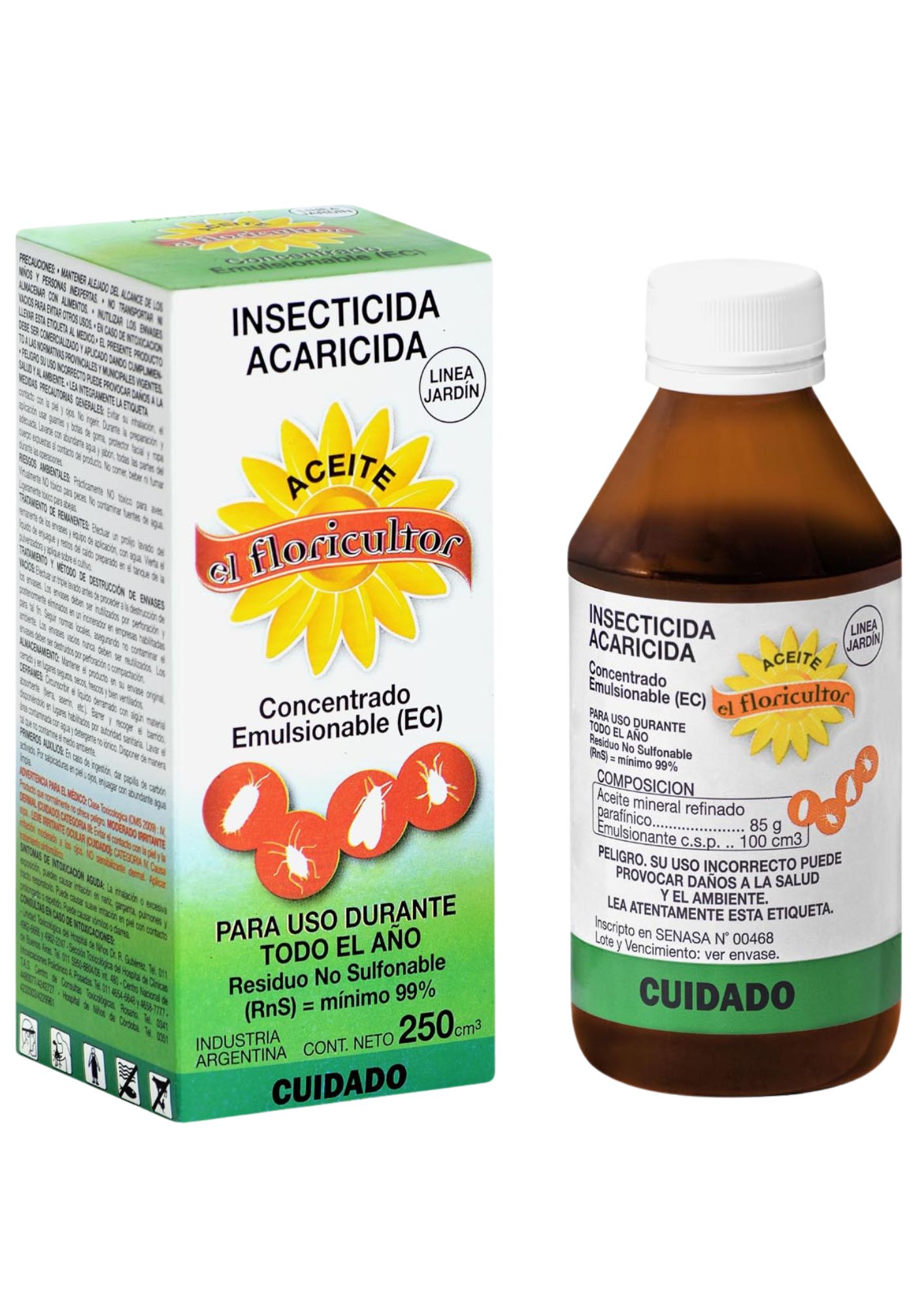 Herbicida Total  Floricultor x 250cc